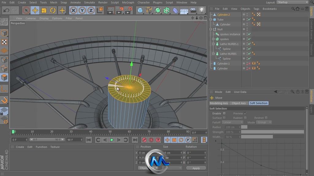 《C4D建模深入技术视频教程第一季》cmiVFX Cinema 4D Everything Volume 1