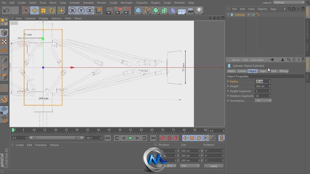 《C4D建模深入技术视频教程第一季》cmiVFX Cinema 4D Everything Volume 1