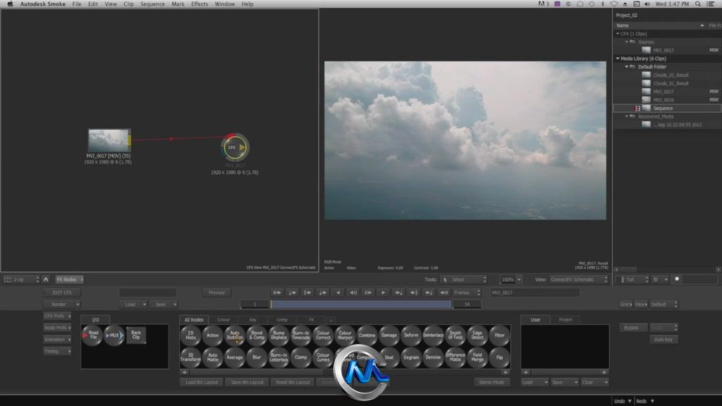 《Smoke与Flame进阶训练视频教程》cmiVFX Autodesk Smoke And Flame Stabilization...