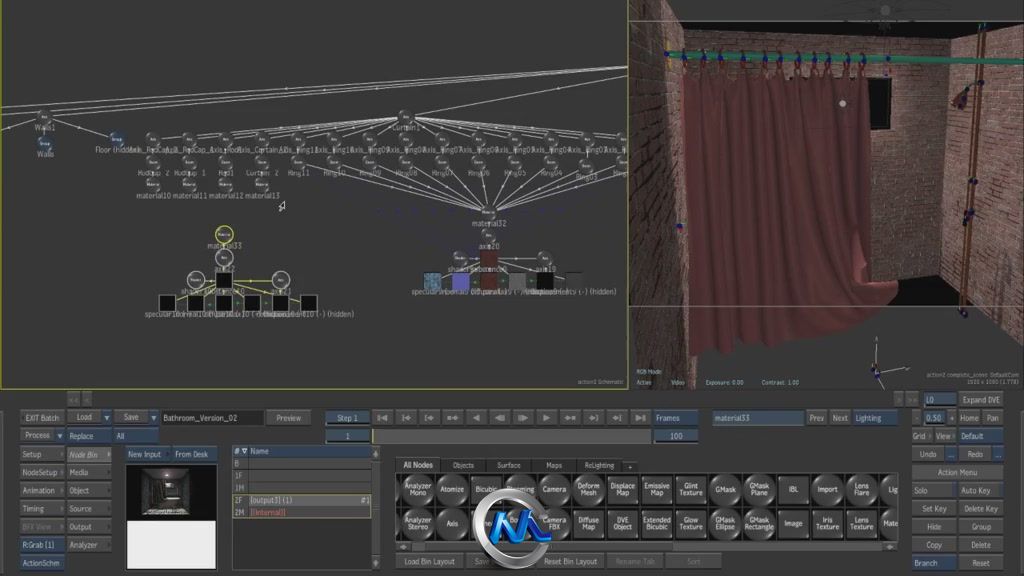 《Flame与Smoke实时程序化上色技术教程》cmiVFX Autodesk Flame and Smoke Real Ti...