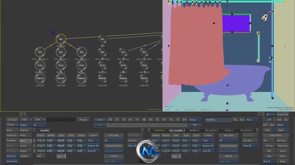 《Flame与Smoke实时程序化上色技术教程》cmiVFX Autodesk Flame and Smoke Real Ti...