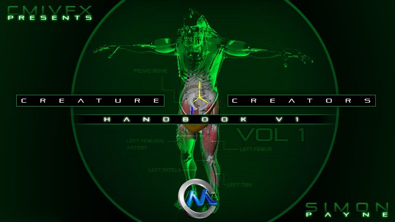 《Maya与Softimage骨骼原理视频教程》cmiVFX Creature Creators Handbook Volume 01