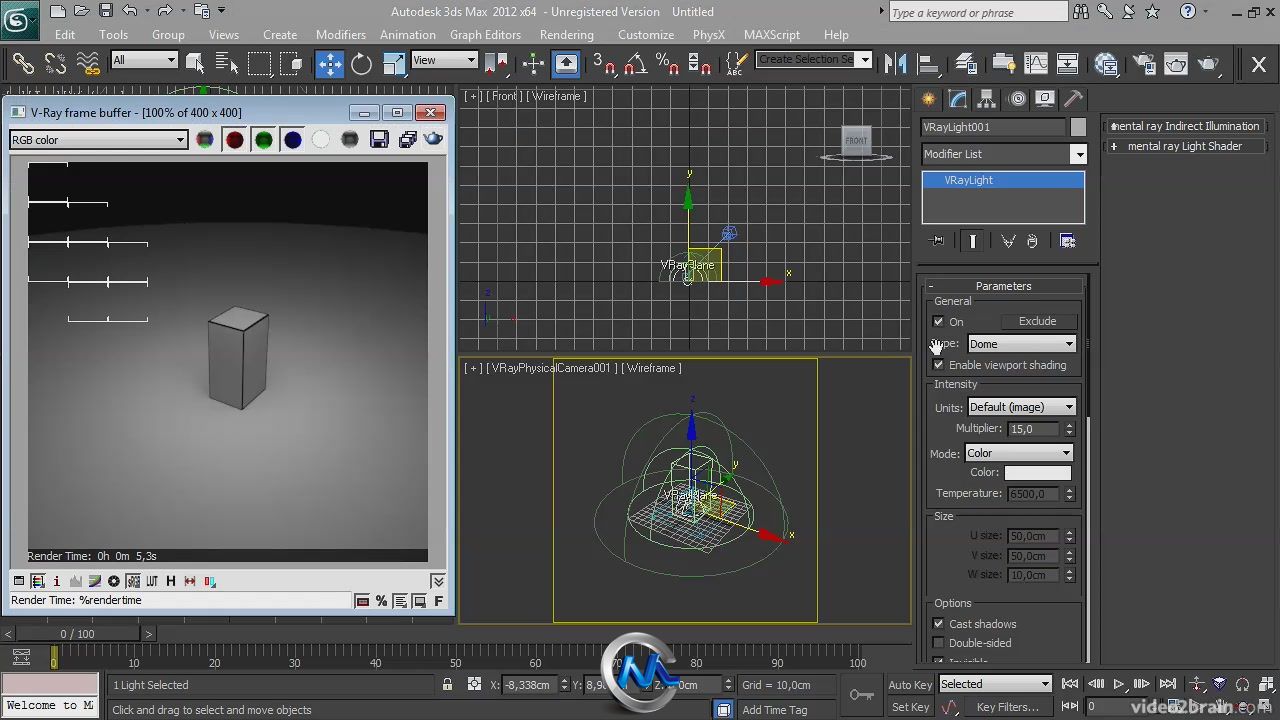 《VRay灯光渲染视频教程》video2brain Lighting and Rendering with V-Ray 2.30.1 ...