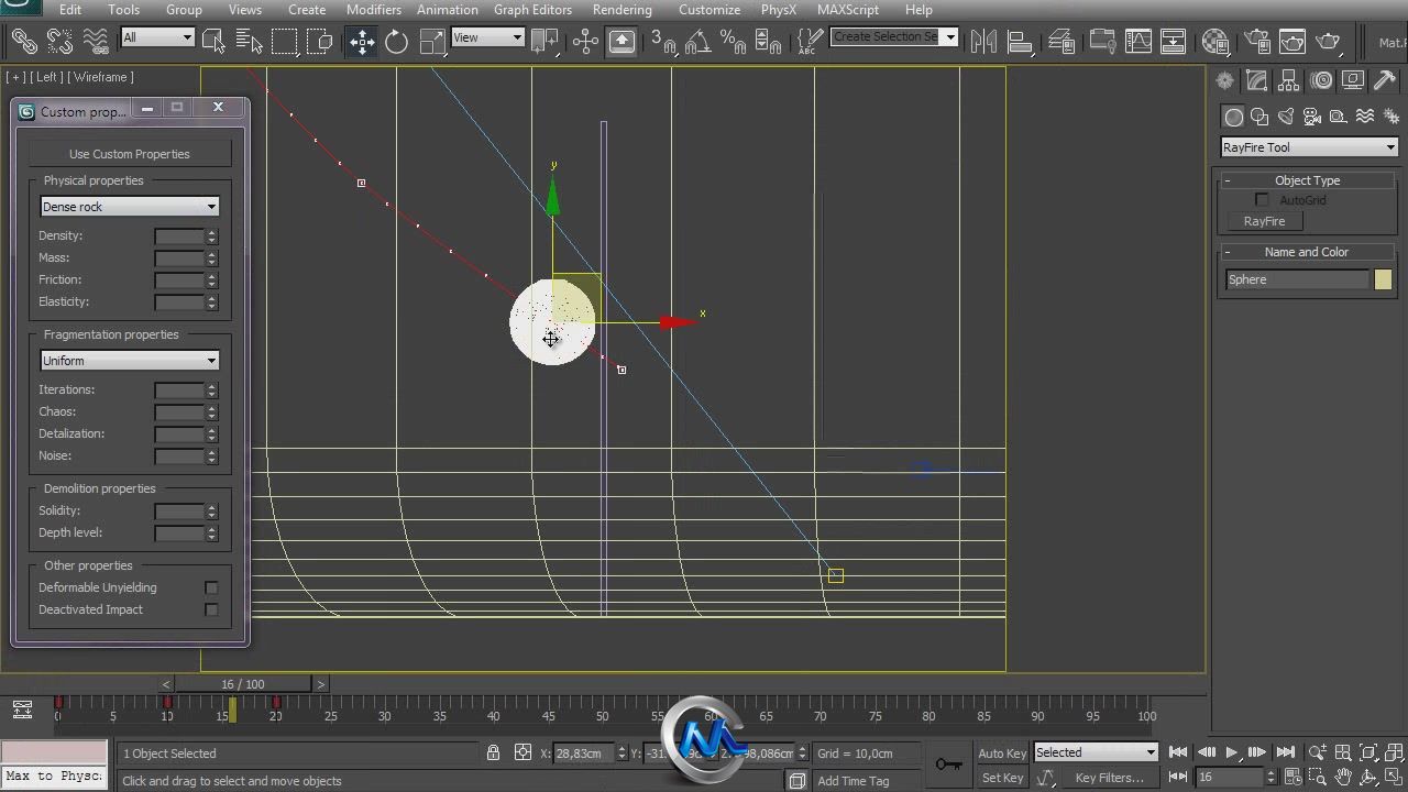 《3dsMax中Rayfire制作破碎玻璃视频教程》CGTuts+ Shattering Glass with Rayfire ...