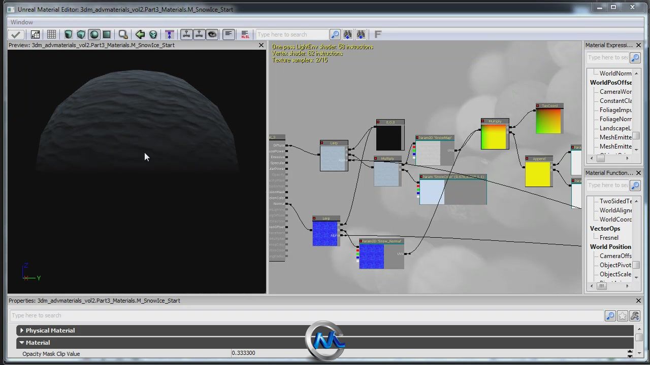 《UDK材质贴图视频教程第三季》3DMotive UDK Material Series Part 3