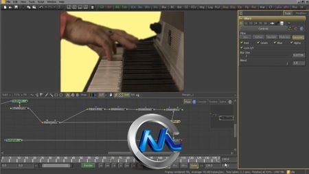 《Fusion抠像键控视频教程》cmiVFX Fusion Roto and Keying