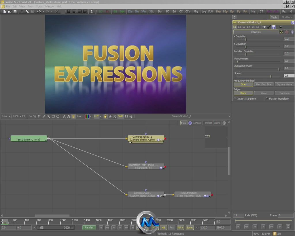 《Fusion表达式视频教程》cmiVFX Fusion Expressions