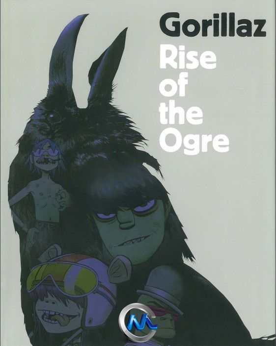 《Gorillaz虚拟乐队艺术原画书籍》Gorillaz Rise of the Ogre Art Book