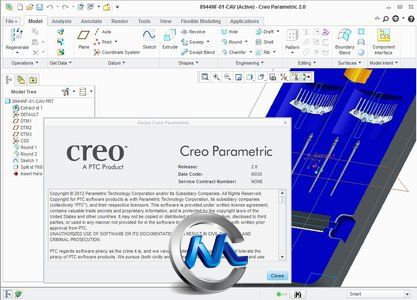 《美国PTC公司CAD设计软件包》PTC Creo 2.0 M030