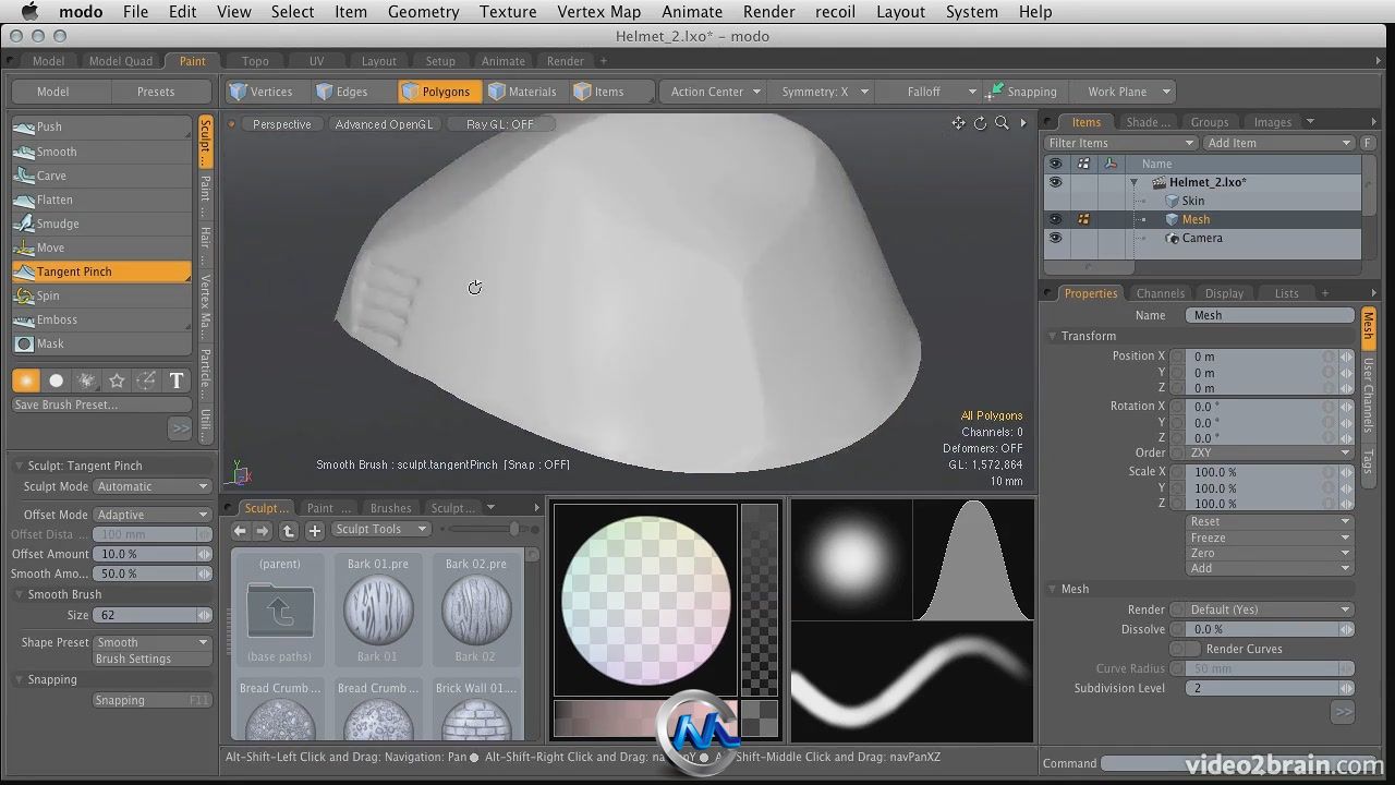 《Modo产品建模视频教程》video2brain Modeling for Product Visualization in mod...