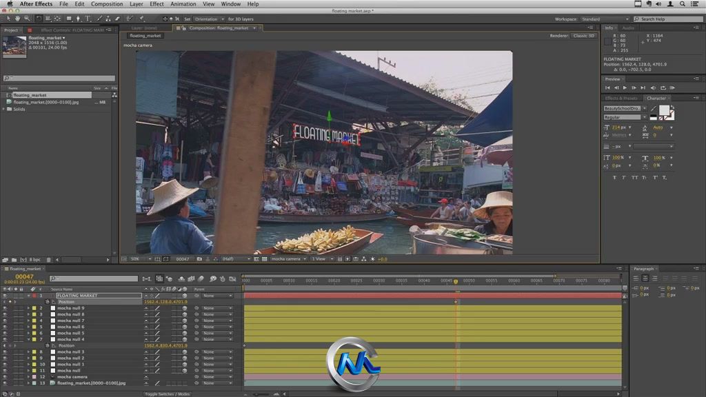 《Mocha影视特效高级视频教程》cmiVFX Mocha Pro Advanced