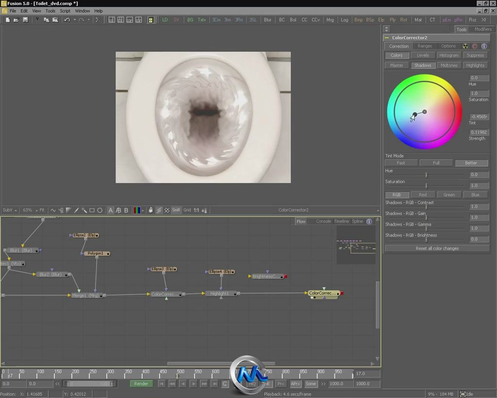 《Fusion粒子融合技术视频教程》cmiVFX Fusion Advanced Particle Tactics