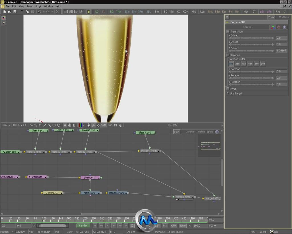 《Fusion粒子融合技术视频教程》cmiVFX Fusion Advanced Particle Tactics