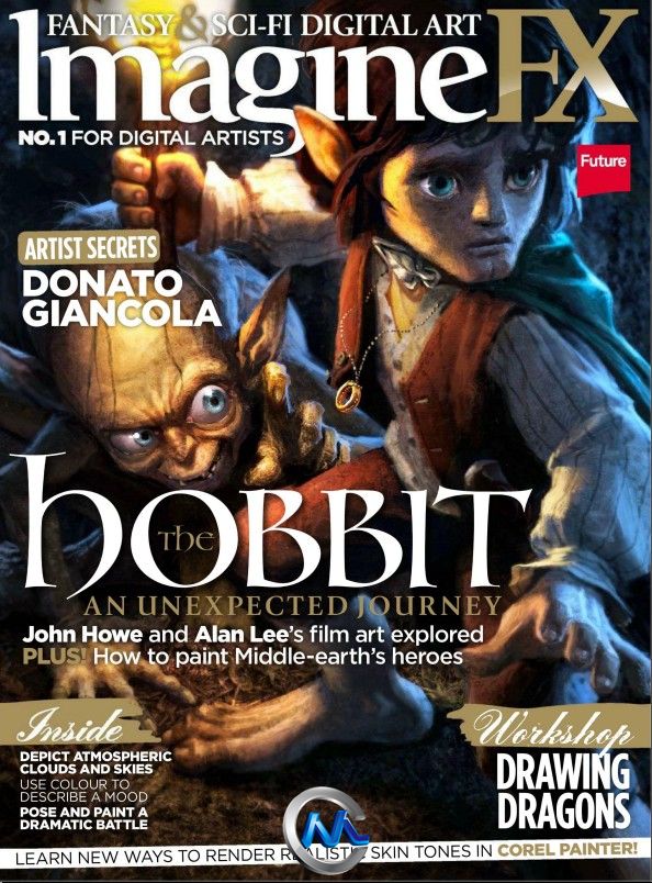 《科幻数字艺术杂志2013年1月刊》ImagineFX January 2013