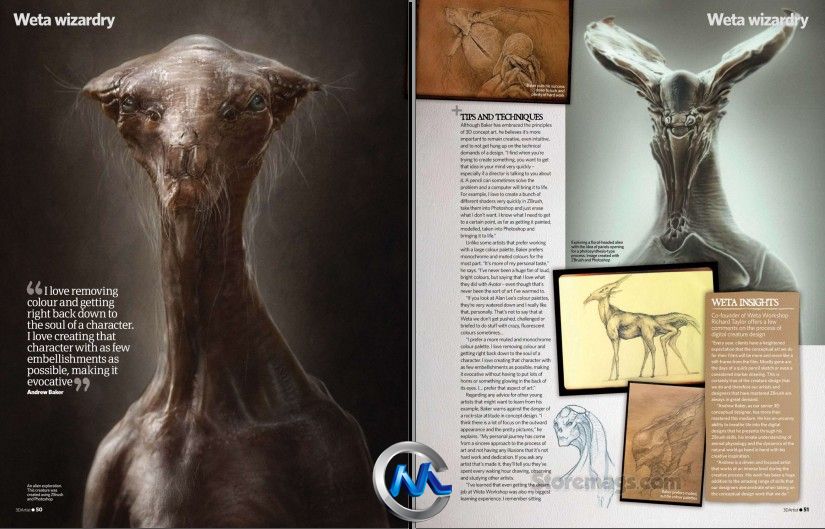 《3D艺术家书籍杂志第49期》3D Artist Issue 49 2012