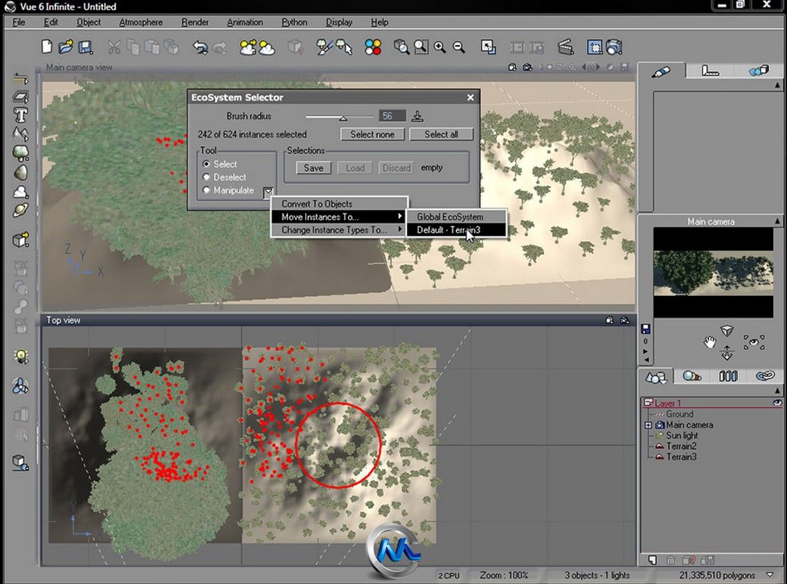 《Vue先进生态系统视频教程》Asilefx Advanced Ecosystem Creation