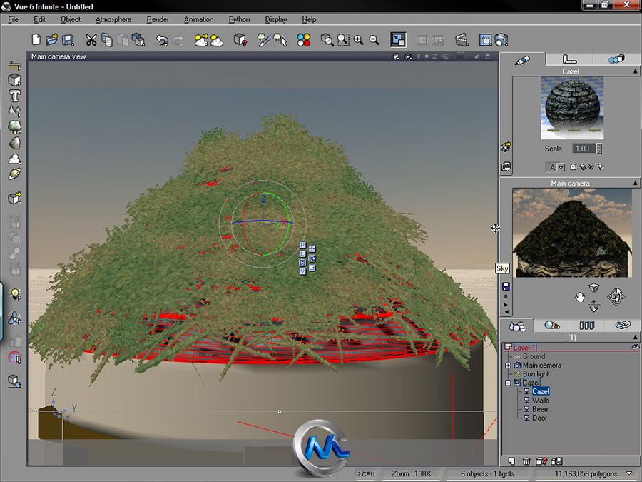 《Vue先进生态系统视频教程》Asilefx Advanced Ecosystem Creation