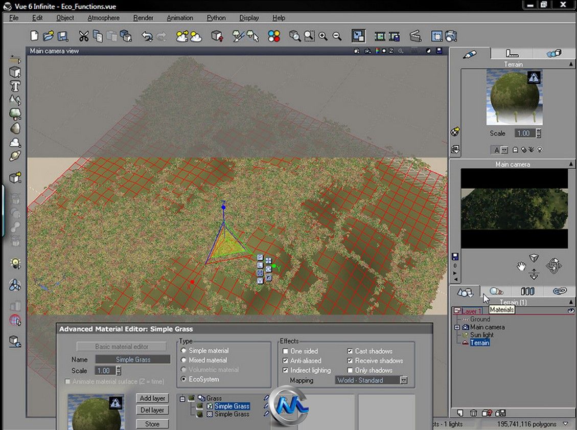 《Vue先进生态系统视频教程》Asilefx Advanced Ecosystem Creation