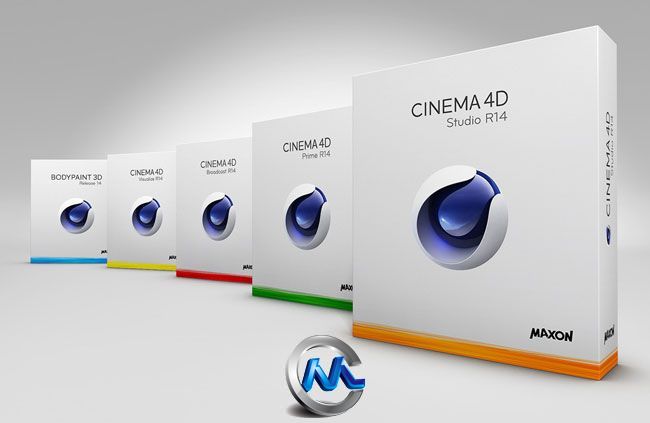 《专业三维图形制作程序R14.034 》Maxon Cinema 4D R14.034