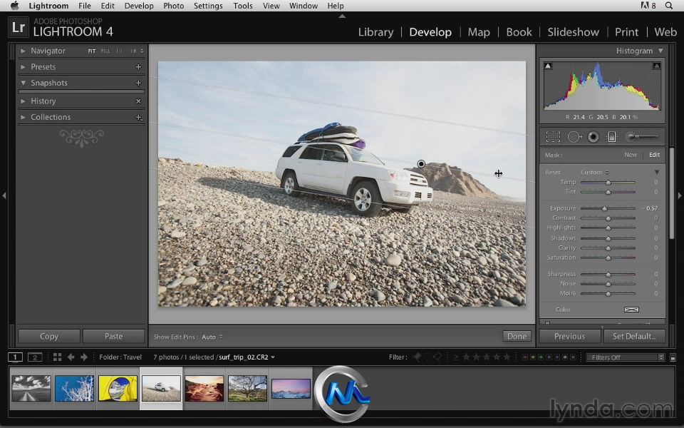 《Photoshop Lightroom 4快捷键使用视频教程》Lynda.com Photoshop Lightroom 4 Po...