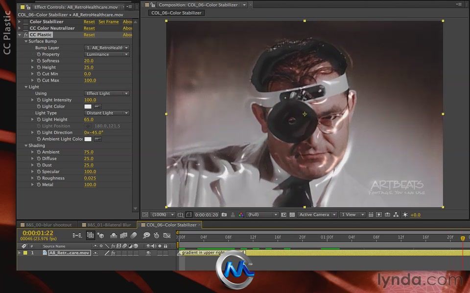 《AE CS6新功能视频教程》Lynda.com After Effects CS6 New Features