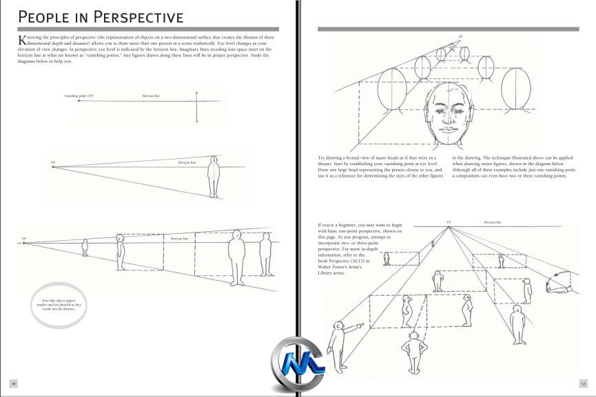 《人物肖像绘画艺术书籍》Art of Drawing People Discover simple techniques for ...