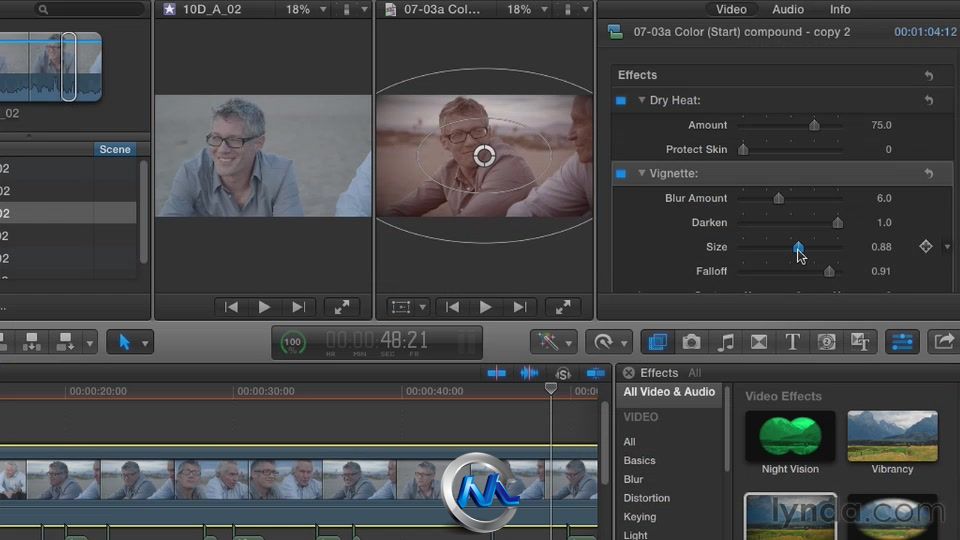 《Final Cut Pro X叙事节奏剪辑技巧视频教程》Lynda.com Narrative Scene Editing ...