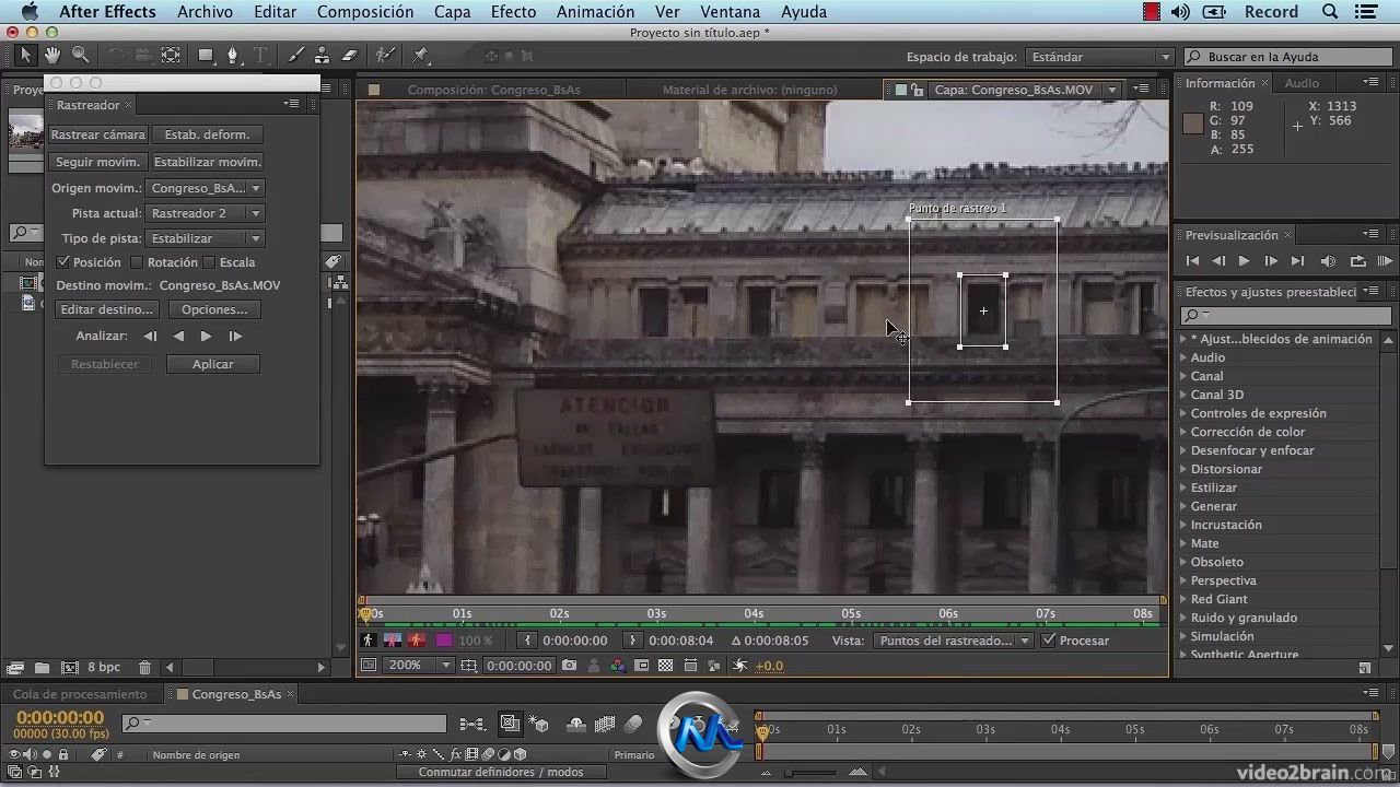 《AE CS6 先进技术高级视频教程》video2brain Advanced Techniques with After Eff...