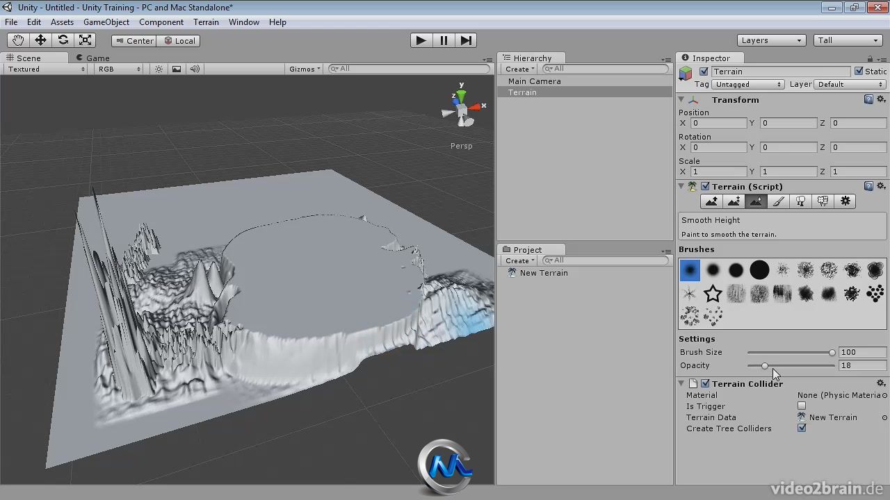 《Unity游戏编程视频教程》video2brain Unity Introduction to 3D Game Programmin...