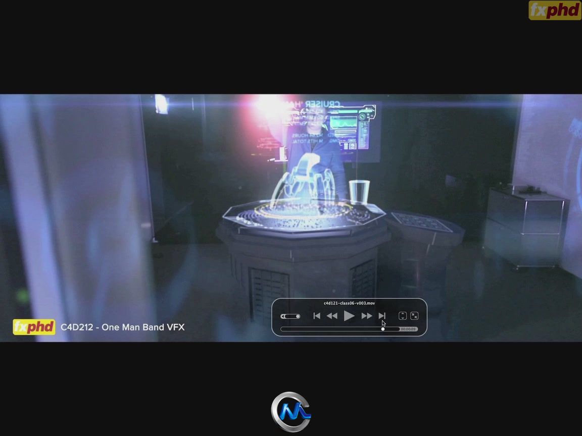 《C4D影视特效合成视频教程》FXPHD C4D212 One Man Band VFX in Cinema4D