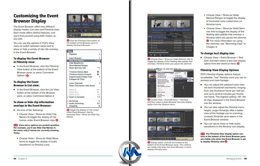 《Final Cut Pro X快速入门指南书籍》Final Cut Pro X Visual QuickStart Guide