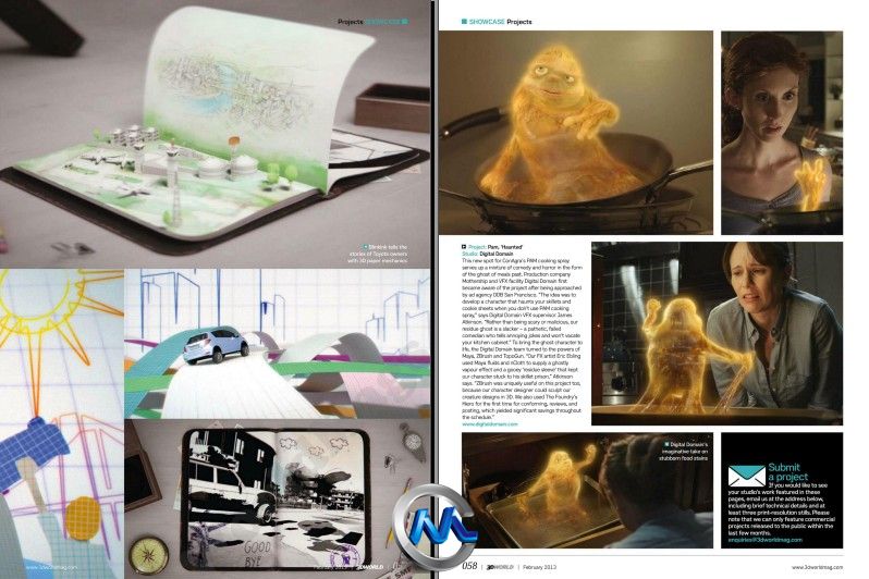 《3D世界艺术杂志2013年2月刊》3D World February 2013