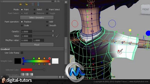 《Maya角色骨骼设定视频教程》Digital-Tutors Advanced Character Rigging in Maya