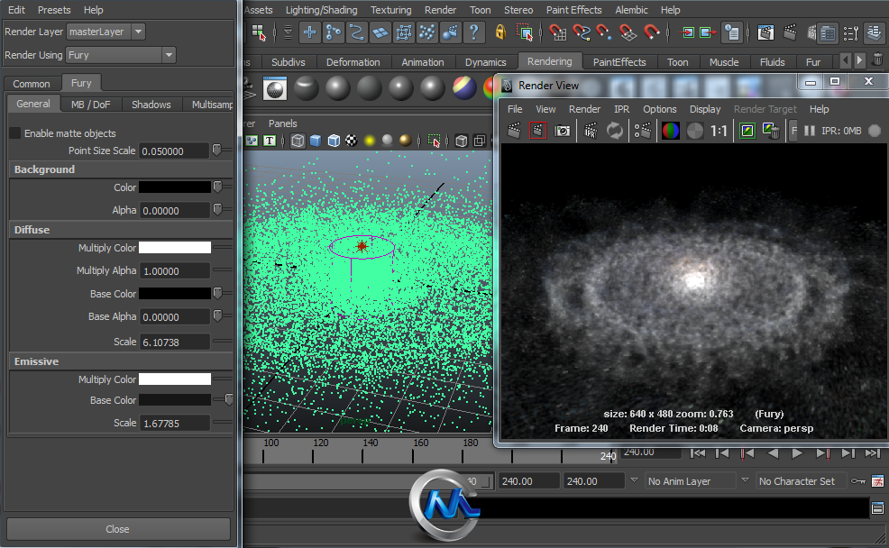 《Maya渲染器FuryV2.3版》Exocortex Fury v2.30 For Maya 2010 2013 Win64