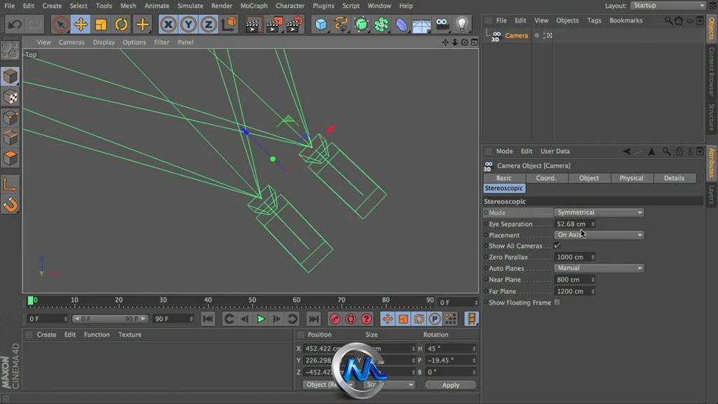 【第十四期中文语音翻译教程】《C4D立体电影技术教程》人人素材才字幕组