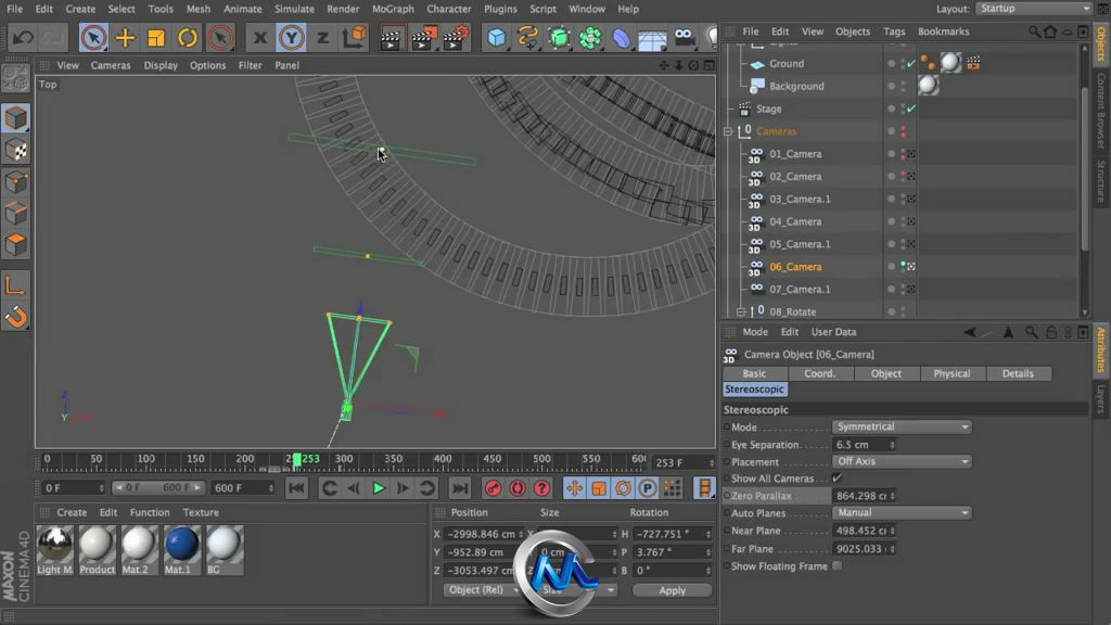 【第十四期中文语音翻译教程】《C4D立体电影技术教程》人人素材才字幕组