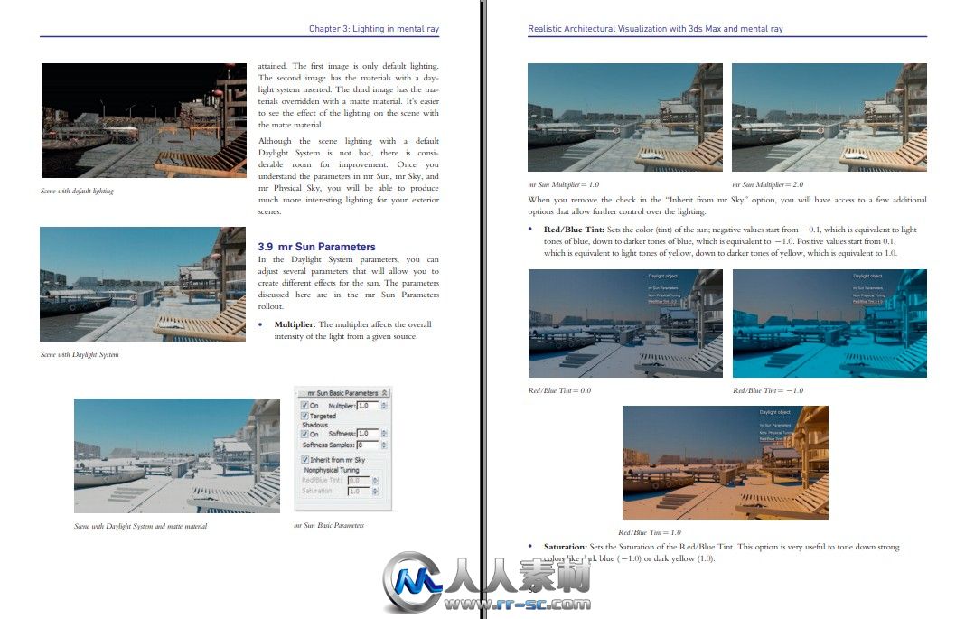 《3dMax与mentalray建筑可视化书籍》Realistic Architectural Visualization w...