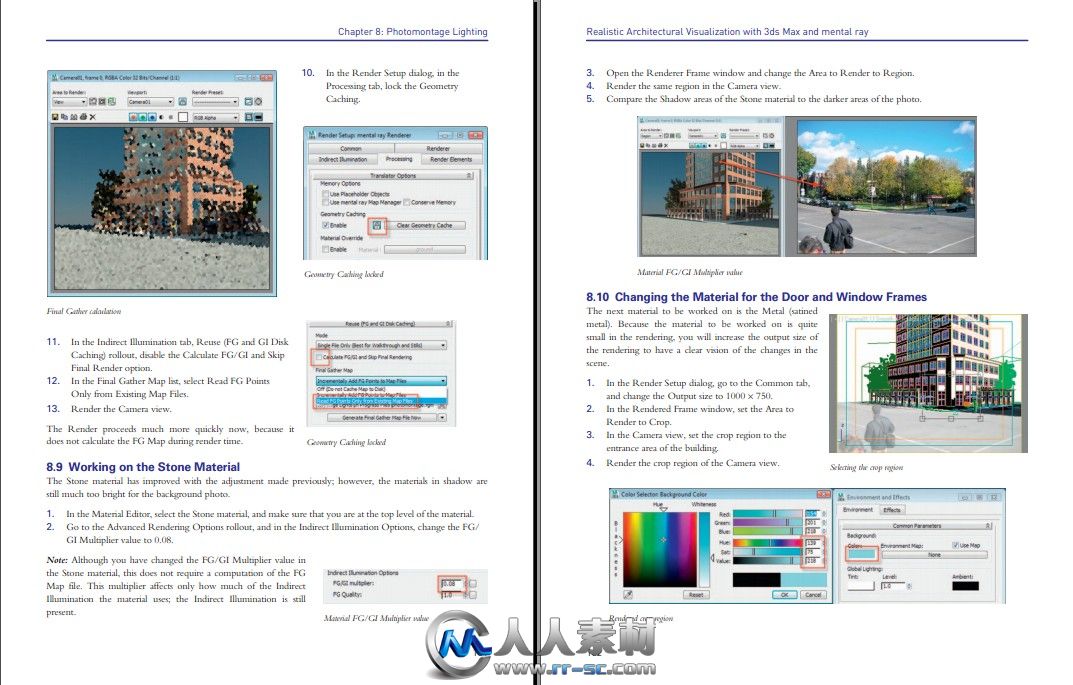 《3dMax与mentalray建筑可视化书籍》Realistic Architectural Visualization w...
