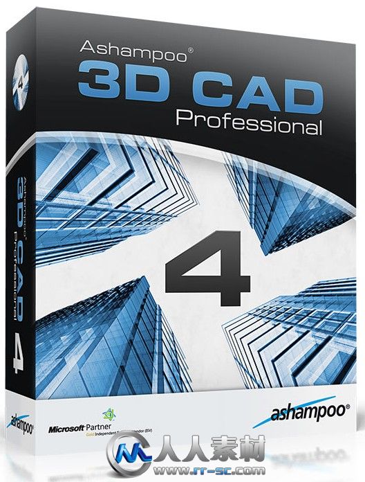 《专业三维CAD软件V4.0版》Ashampoo 3D CAD Professional 4.0