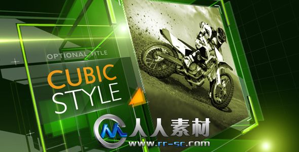 《立方体展示风格AE模板》VideoHive Cubic Style 2229929