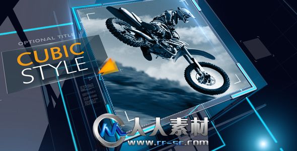 《立方体展示风格AE模板》VideoHive Cubic Style 2229929