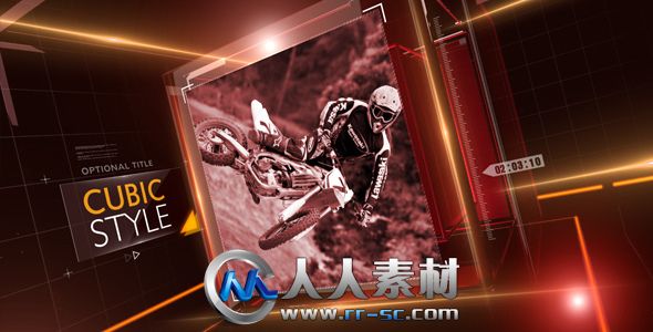 《立方体展示风格AE模板》VideoHive Cubic Style 2229929