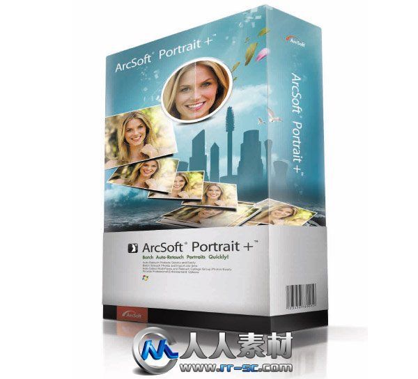 《肖像照片面部美化软件》(ArcSoft Portrait Plus )v1.1