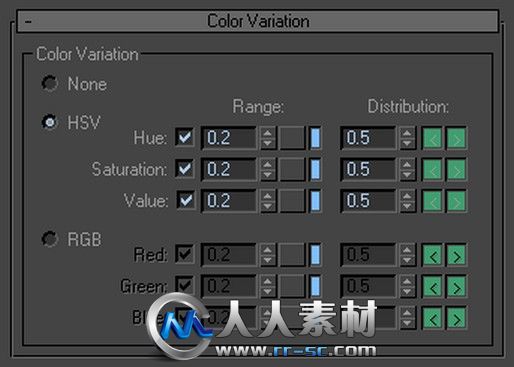 《3dsMax插件Ky Color Variator V2.0版》Ky Color Variator v2.0 for 3ds Max 2011...