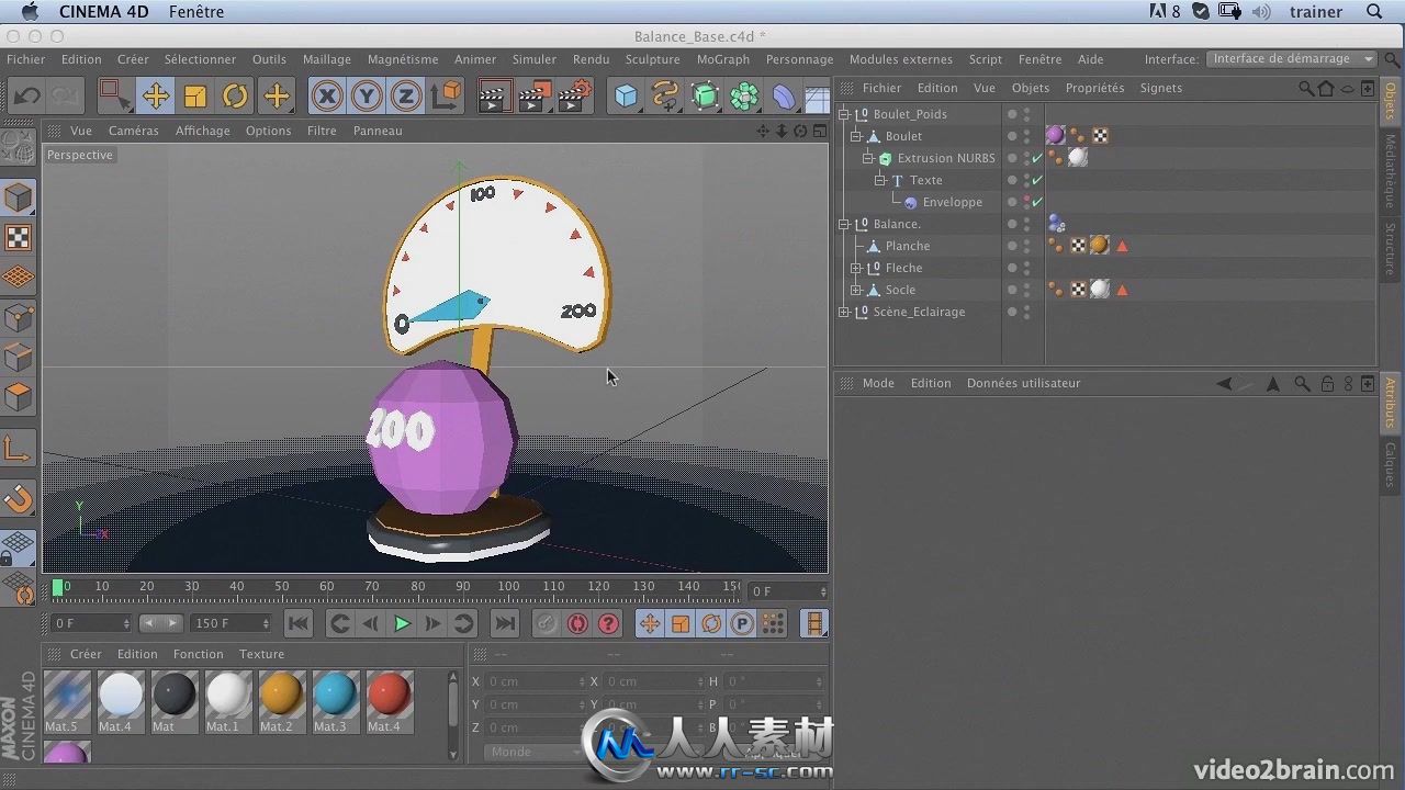 《CINEMA4D中XPresso技术视频教程》video2brain CINEMA 4D Lab XPresso