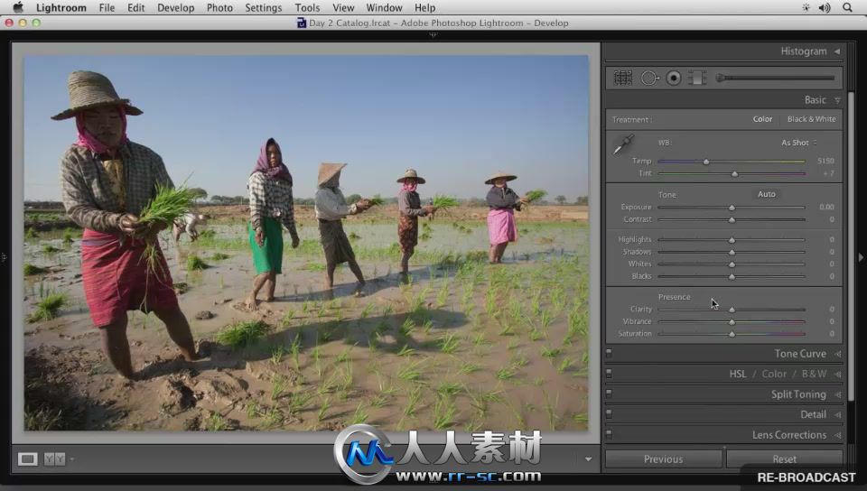 《Lightroom完整培训视频教程》CreativeLive Lightroom Mastery Full 3 Days