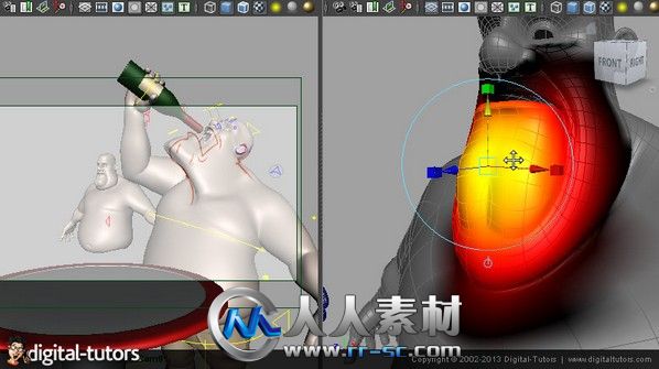 《Maya角色动画视频教程》Digital-Tutors Pushing Your Rig Beyond Its Limits in ...