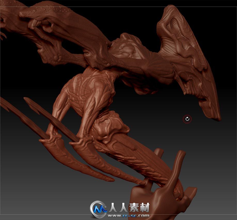 《高端概念生物制作大师班视频教程》Gnomon Training 3D Creature Development Mas...