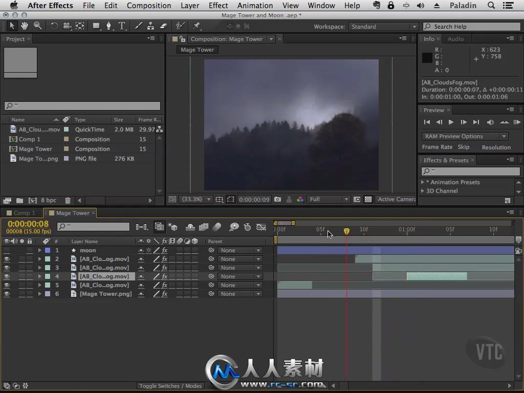 《AE CS6综合培训视频教程》VTC.com Adobe After Effects CS6 DVD