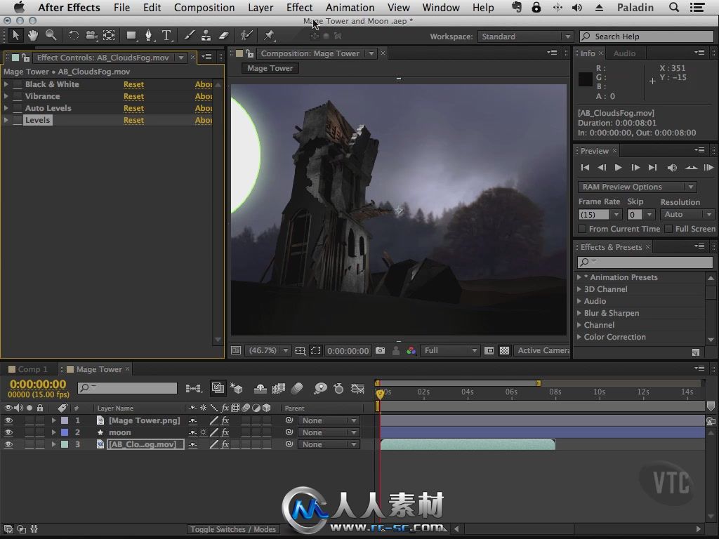 《AE CS6综合培训视频教程》VTC.com Adobe After Effects CS6 DVD